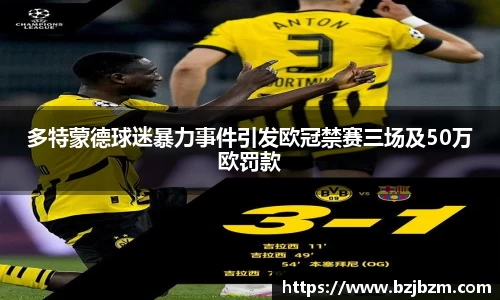 多特蒙德球迷暴力事件引发欧冠禁赛三场及50万欧罚款